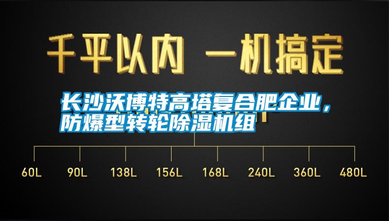 长沙沃博特高塔复合肥企业，防爆型转轮除湿机组