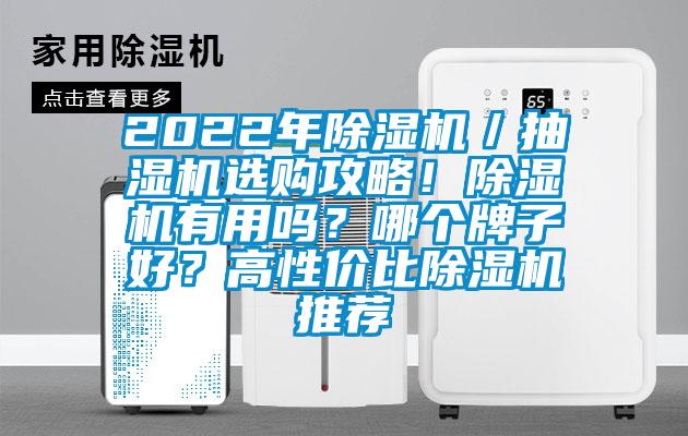 2022年除湿机／抽湿机选购攻略！除湿机有用吗？哪个牌子好？高性价比除湿机推荐