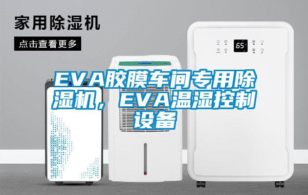 EVA胶膜车间专用除湿机，EVA温湿控制设备