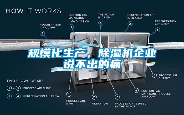 规模化生产，除湿机企业说不出的痛