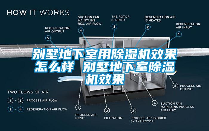 别墅地下室用除湿机效果怎么样 别墅地下室除湿机效果