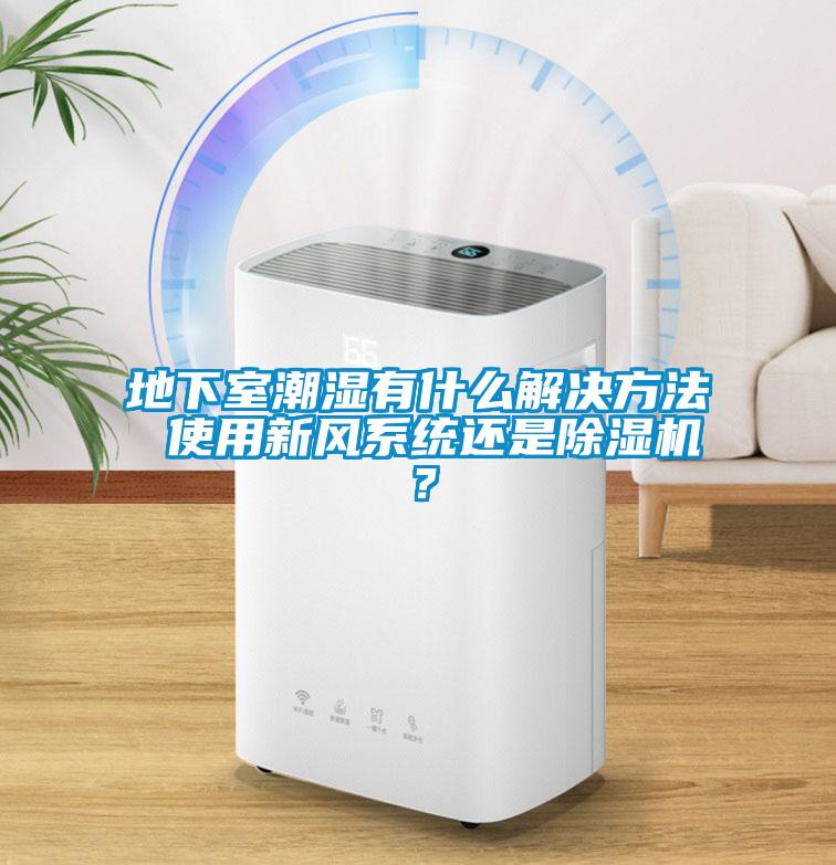 地下室潮湿有什么解决方法 使用新风系统还是除湿机？