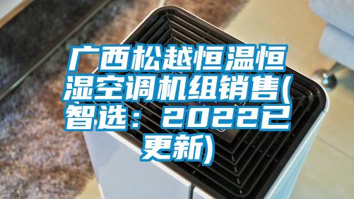 广西松越恒温恒湿空调机组销售(智选：2022已更新)