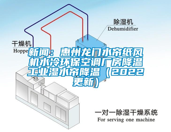 新闻：惠州龙门水帘纸风机水冷环保空调厂房降温工业湿水帘降温（2022更新）