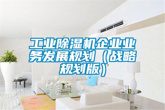 工业除湿机企业业务发展规划（战略规划版）