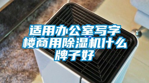 适用办公室写字楼商用除湿机什么牌子好